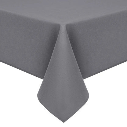 Olanly Rectangle Tablecloth Faux Linen Table Cloth Waterproof Wipeable Fabric Tablecloth Washable Table Cover For Kitchen Dining