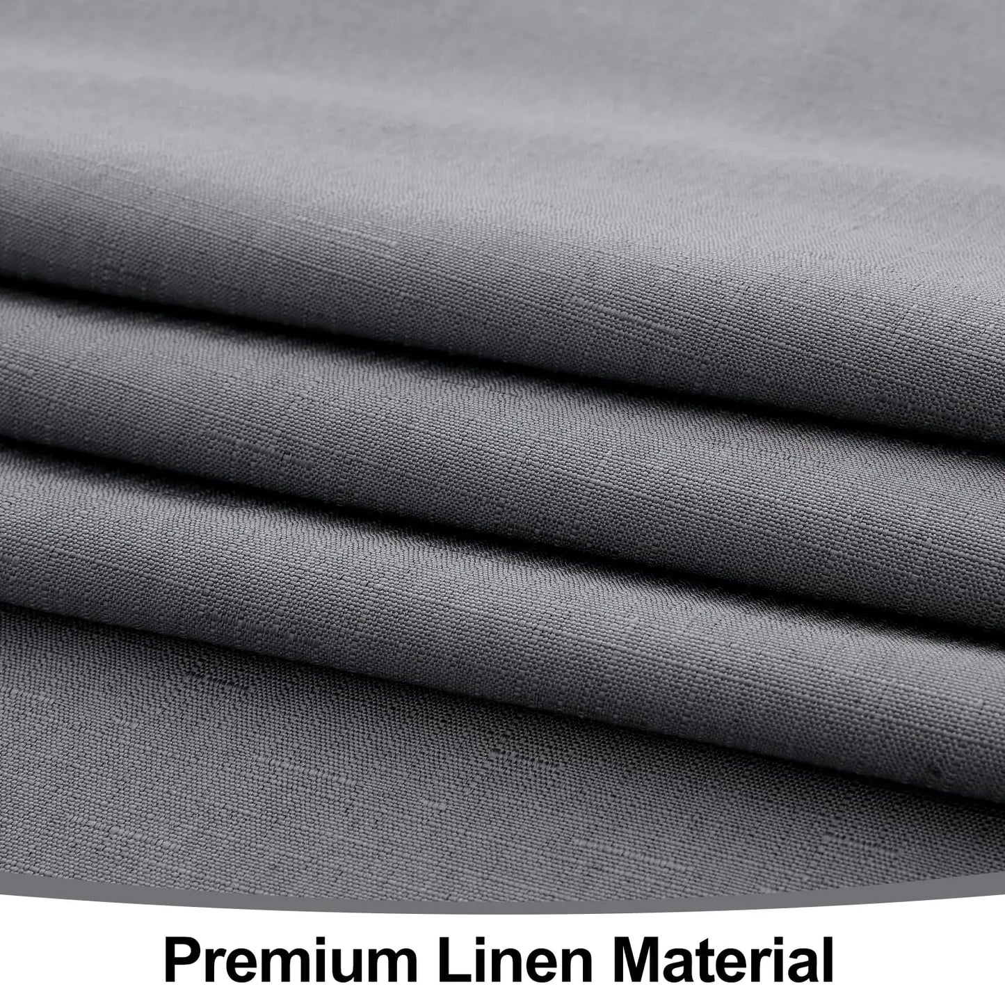 Olanly Rectangle Tablecloth Faux Linen Table Cloth Waterproof Wipeable Fabric Tablecloth Washable Table Cover For Kitchen Dining