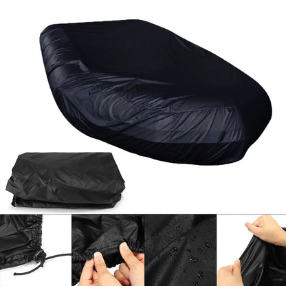V Shape Marine Boat Cover Large Waterproof Dustproof AntiUV Rain Snow Inflatable Boat Dinghy Fishing Rubber Boat Universal Cover